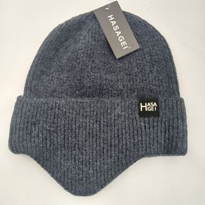 Hasagei Men's Charcoal Knit Hat